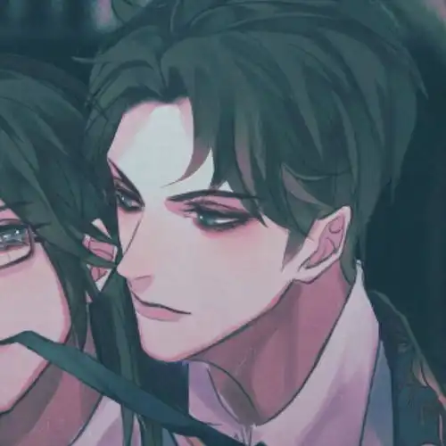 有没有类似下面这样的风格的情头啊头像也可以
