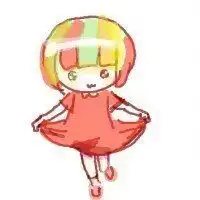 带橙子女孩的头像微信头像图片大全
