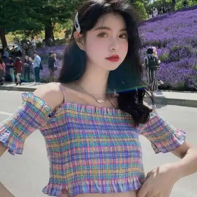 紫色系女生头像高清,优雅好看的大美女
