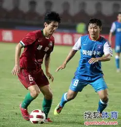 建业边翼突破舜天国脚门前混战险些破门
