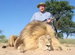 英国美女模特投入毕生精力保护白狮
