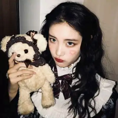 暗黑系头像女高冷暗黑系头女生00后头像
