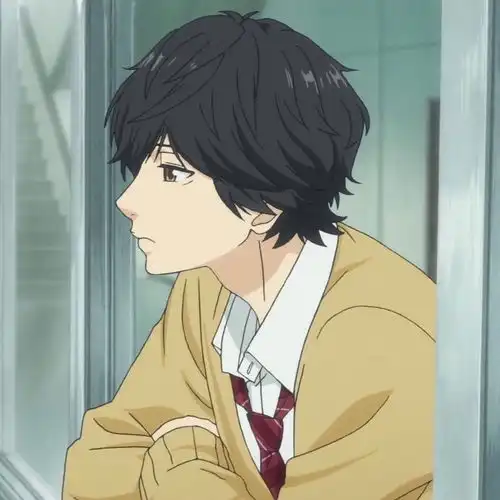 动漫男头后来你选择了合适而我输给了喜欢
