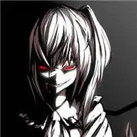 被黑化的卡通头像少女微信头像图片大全
