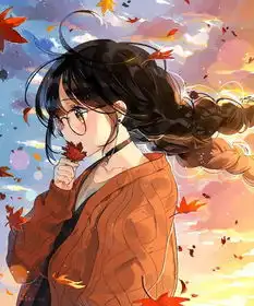 二次元头像,只有一个女孩子的身子,手里拿着一束花,是对情侣头像
