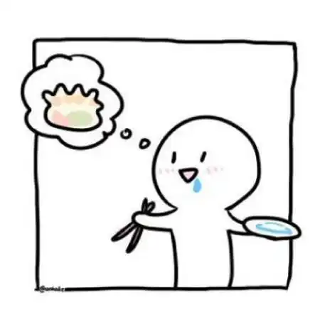 手绘呆萌情侣头像一左一右,简笔画系喜欢的来
