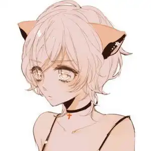 美丽女生卡通动漫微信头像
