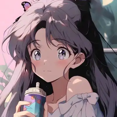 2023仙气飘飘温柔女生动漫头像
