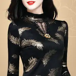 再见了,保暖衣这几款加绒小衫,70后女人穿美得倾国倾城
