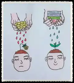 最脏的人性图给予孩子真正的养分,爱我们的人甘愿为我们承受
