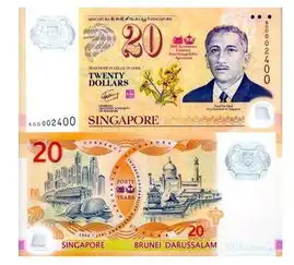 新加坡纪念钞小全套一
