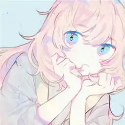 动漫可爱女生微信头像21
