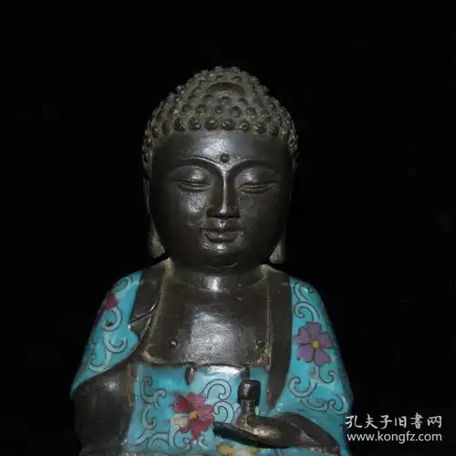 纯铜景泰蓝掐丝宝宝佛一尊1403克8月25日
