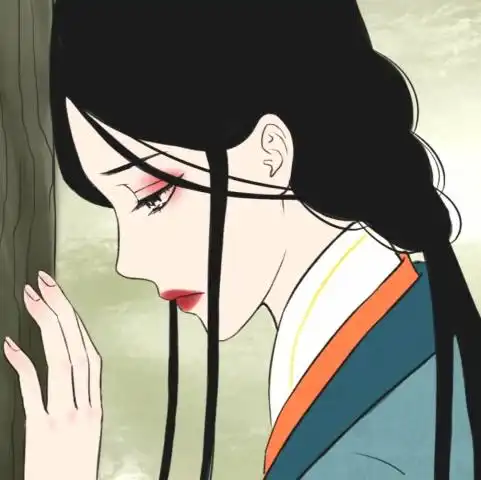 唯美古风女生头像烟花雨,梨花月,都不如你的一颦一笑
