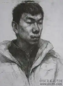 2013鲁迅美术学院素描优秀试卷12
