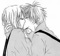 二次元情侣头一男一女你的每一个梦我都会祝福
