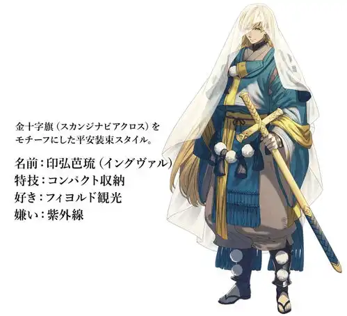 日本为了2020年奥运会设计的国家动漫形象部分
