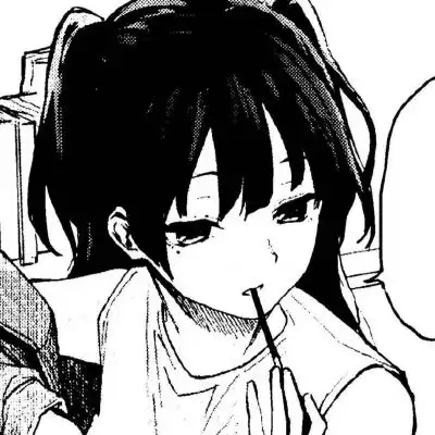 黑白漫画头像

