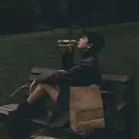 一男一女冷艳伤感情头头像,情侣头像图片
