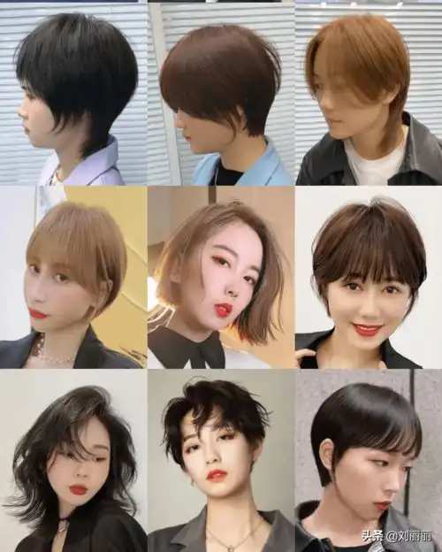 4月流行短发100多款,利落时尚美如画,越来越多的女性这样剪
