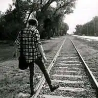 微信头像男背影黑白微信头像图片大全
