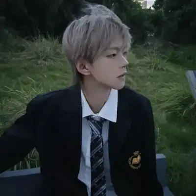 沈煜硕ins真人自截风格男头
