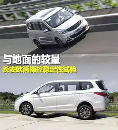 与地面的较量长安欧尚操控稳定性试验
