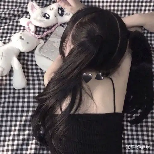 敲好看的闺蜜头像无水印
