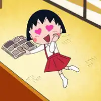 淘气小丸子个性头像爱埋在心底不敢表露个性头像
