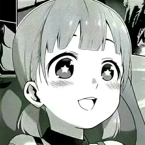 樱黑白日系女漫头含双马尾萝莉
