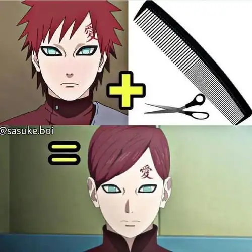 动漫中那些毁在发型的帅哥,除了我爱罗,他们都是活生生的例子
