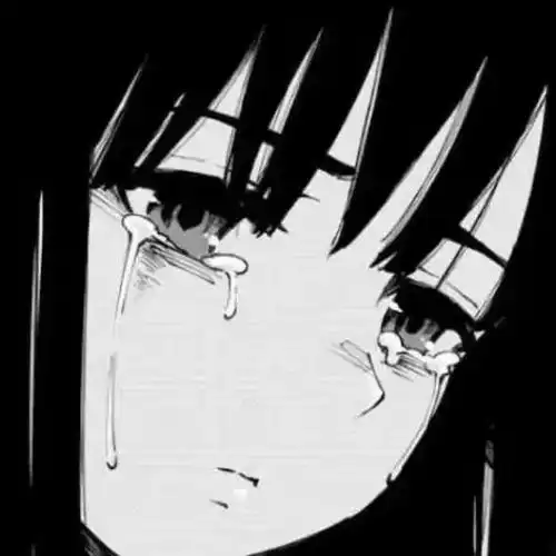 哭泣头像失恋低落丧系伤感情绪头像
