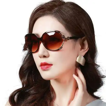 2021新款太阳镜女时尚百搭墨镜女士眼镜韩版偏光防紫外线不挑脸型
