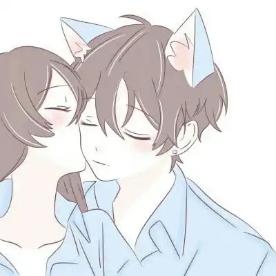 超好看的二次元情头全心全意全为你
