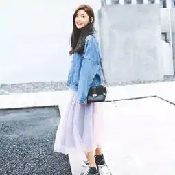 一年四季都爱都能穿的网纱元素
