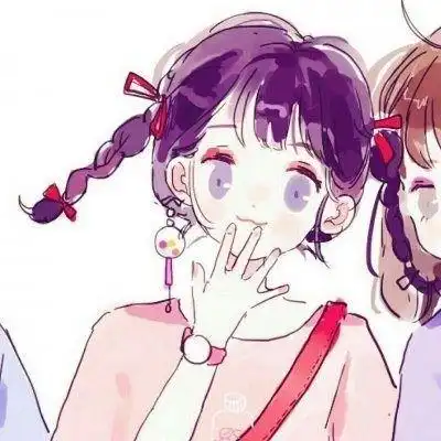 闺蜜头像五人卡通
