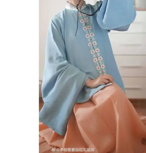 这是一个比赛你见过最美的一位汉服女男模特是谁
