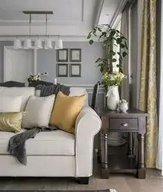 137㎡现代美式风格如此有格调,让人越看越喜欢
