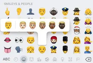 ios10即将发布ios10中包含更具现代风格的emoji
