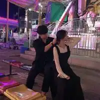 好看高清的小清新情头两人两张微信头像图片大全
