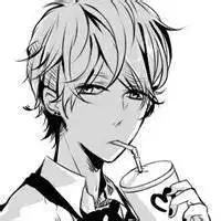 手绘动漫头像黑白微信头像图片大全
