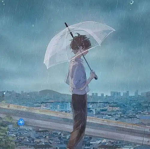 孤独是伴在你的身边低沉系头像
