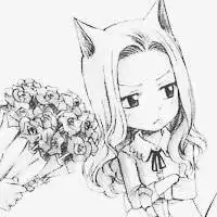 森系头像手绘女生头像黑白微信头像图片大全
