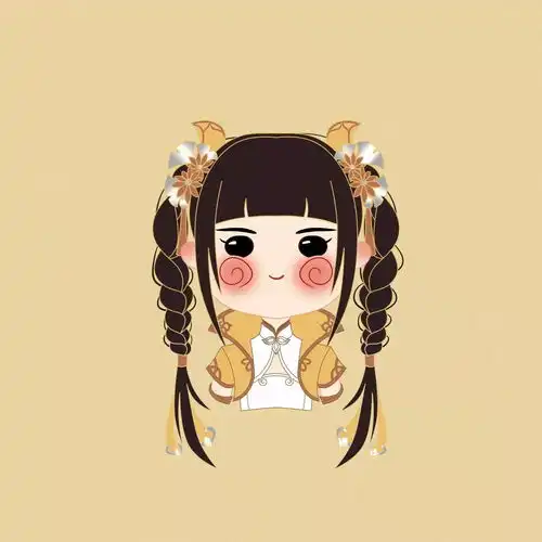 这种风格的q萌头像,没用过吧
