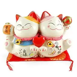 金石工坊良缘来吧情侣猫j53237成双成对招财爱情幸福猫怎么样,好不好
