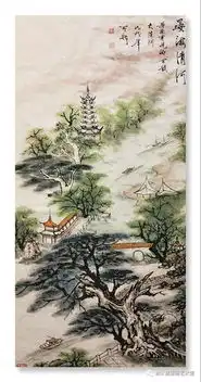壮丽山河景色秀可新墨宝更宜人当代实力派画家栾可新山水作品欣赏
