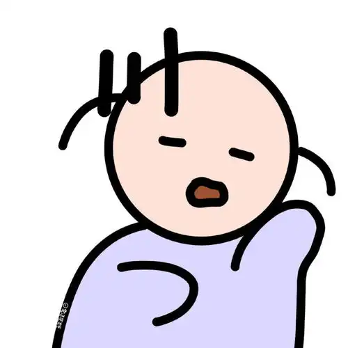 头像秃萌秃萌小女孩第二弹
