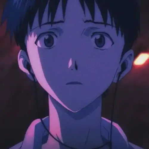 动漫头像发呆时想的都是你
