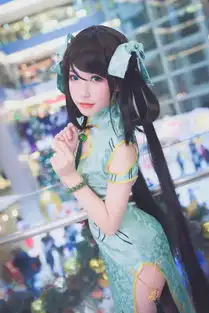 王者荣耀孙尚香cos御姐开衩性感丝袜旗袍
