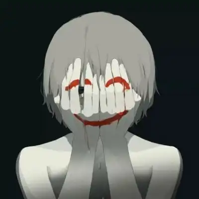 林飒伤感丧动漫头像
